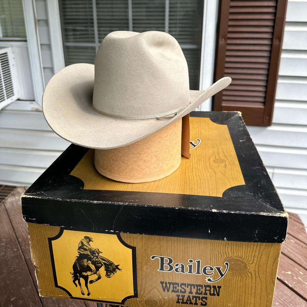 Vintage Bailey 3X Cowboy hat